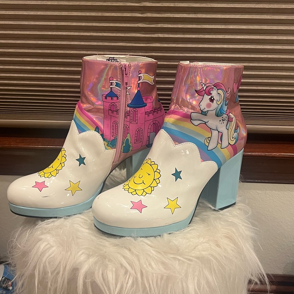 My Little Pony Pink and White Heels